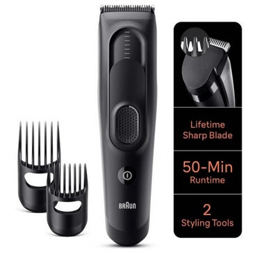 Braun Hair Clipper, Series 5, 17 Length Settings, HC535