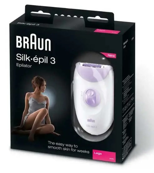 Braun, Silk-Epil 3 3000 Epilator SE3-000 Purple