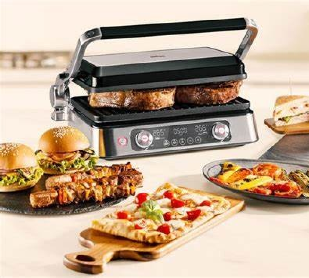 Braun Multigrill 9 Pro Contact Grill Cg 9140 Black/stainless Steel
