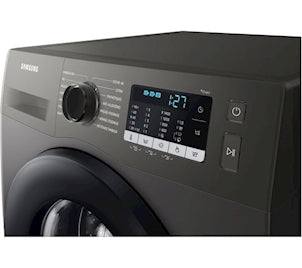 SAMSUNG 8kg, Front Loading Washer, 1400 RPM, 14 Programs, A+++, Dark silver