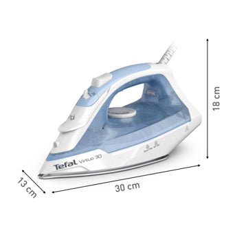 TEFAL Virtuo 30, Steam Iron, 2000 W of Power