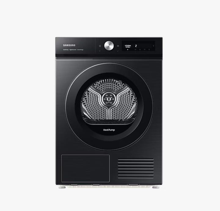 SAMSUNG Bespoke 9kg, Front Loading Dryer, 17 Programs, Air Wash, Heat pump, A+++