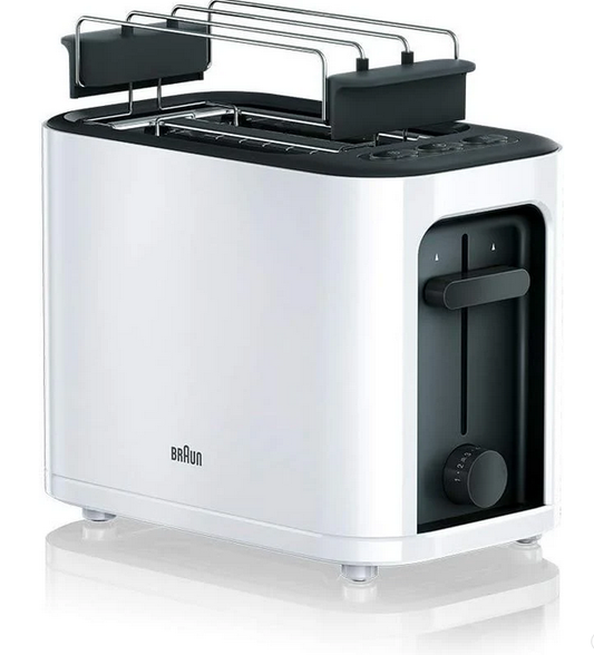 BRAUN White Toaster HT3010