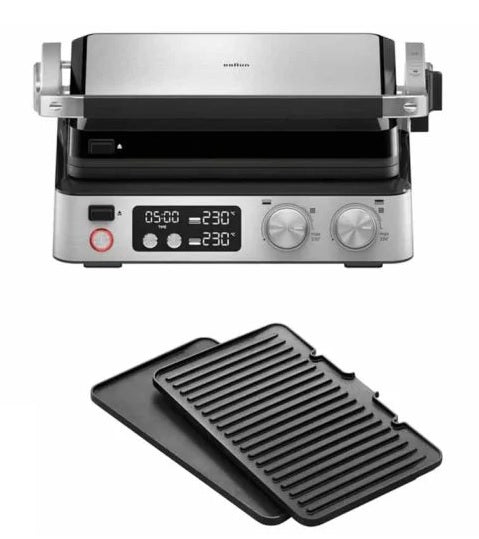 Braun MultiGrill 7 Contact Grill CG7040 Black/Stainless Steel INT