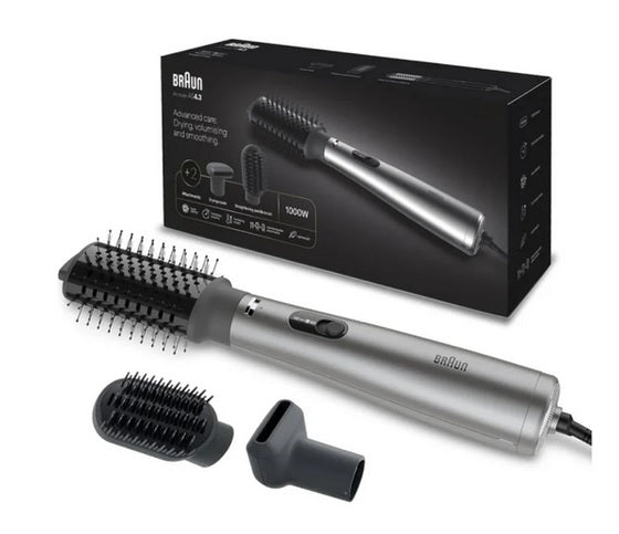 Braun Hair Styler AS4.3 - 1000W Ionic, Grey