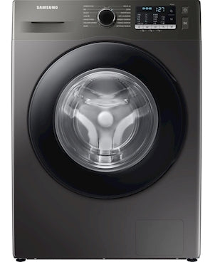 SAMSUNG 8kg, Front Loading Washer, 1400 RPM, 14 Programs, A+++, Dark silver
