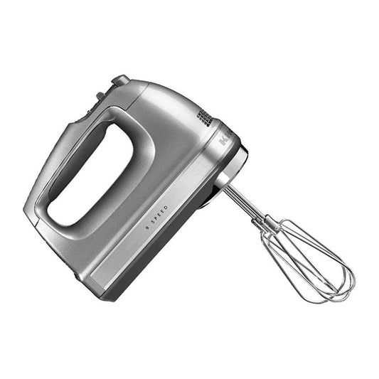 KitchenAid 9 Speed Hand Mixer Empire Silver