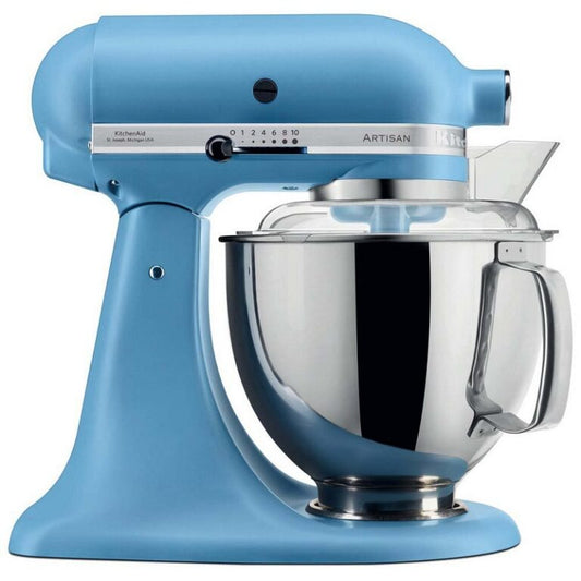 KitchenAid Mixer Tilt-Head 4.8l Artisan Blue+ 3 L Bowl + Flex edge Beater