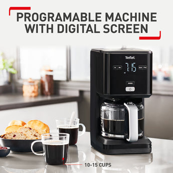 TEFAL Tefal Smart’n Light CM600840 Filter Coffee Machine