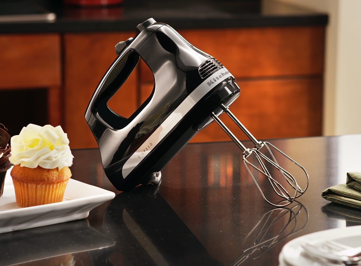 KitchenAid 9 Speed Hand Mixer Empire Black