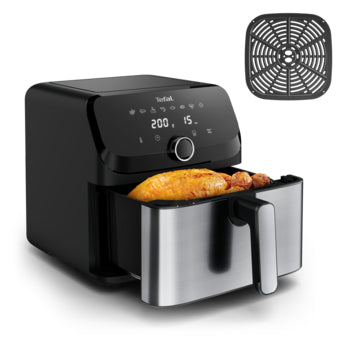 TEFAL Easy Fry Mega, Air fryer, Extra-Large Capacity 7.5 L, 8 Preset Programs