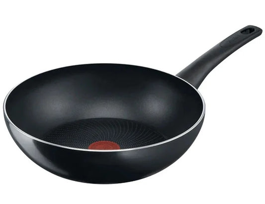 Tefal G1521944 Total Non-Stick Wok 28Cm Black Induction