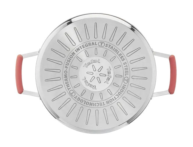 Opti'Space G720S674 Set de 3 casseroles 18/20/24 cm + couvercles - Induction