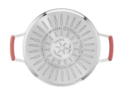 Opti'Space G720S674 Set de 3 casseroles 18/20/24 cm + couvercles - Induction