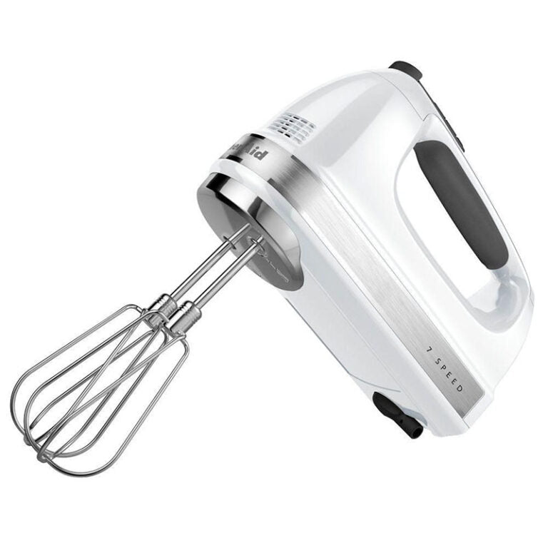 KitchenAid 5 Speed Hand Mixer Classic - White