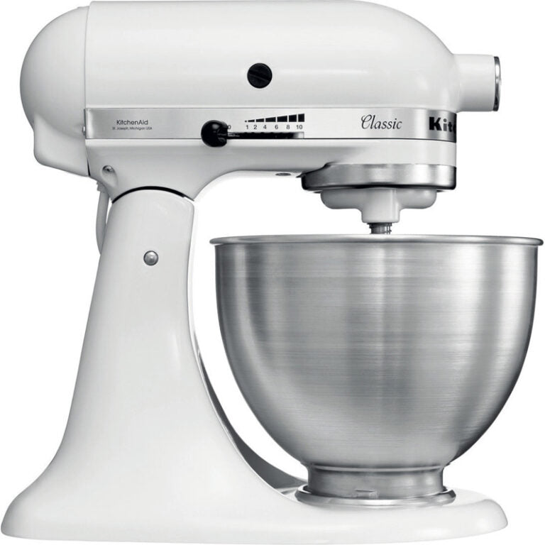 KitchenAid Classic Mixer Tilt-Head 4.3L White