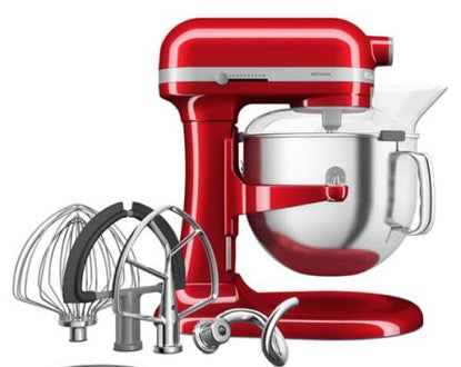 KitchenAid Artisan Premium 6.6L Bowl Lift Stand Mixer S/S Heads