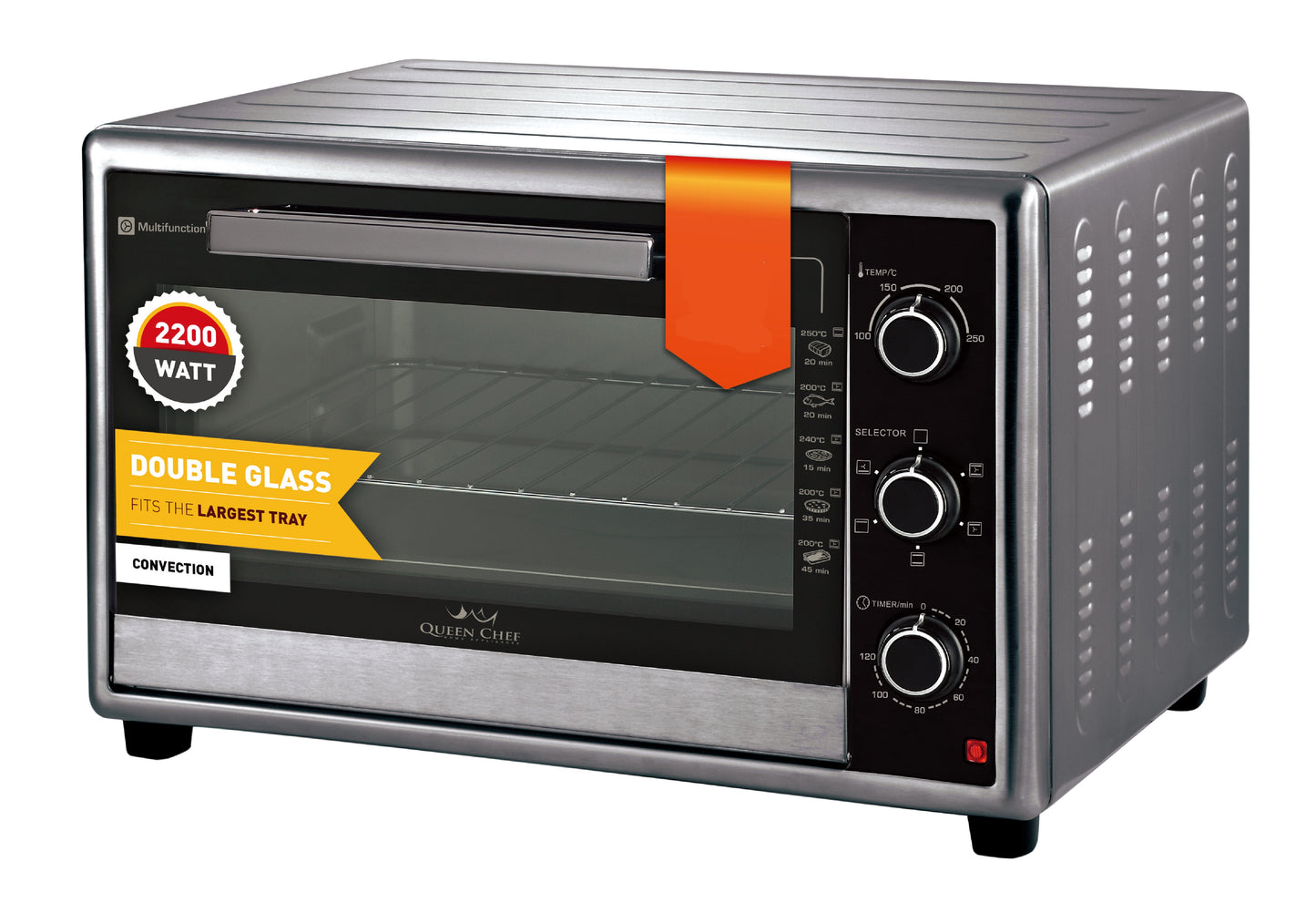 Queen Chef Electric Oven 55L
