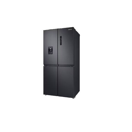 Samsung RF48A4010B4/LV French Door Refrigerator, 466L Net Capacity Gentle Black Matt