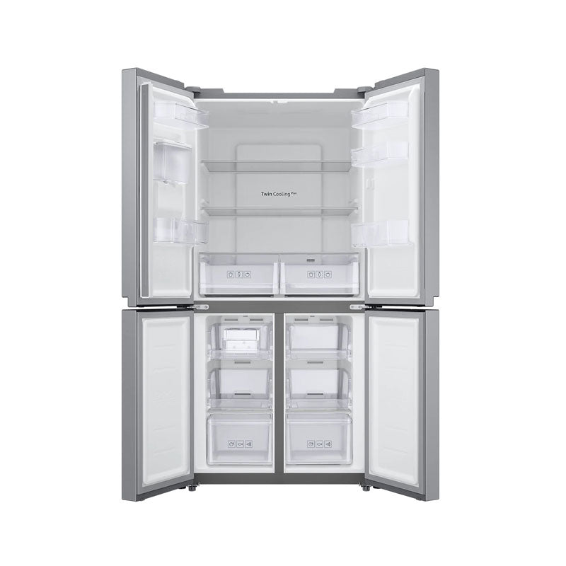 Samsung Fridge 4 Doors RF48A4010M9/LV Silver Matt