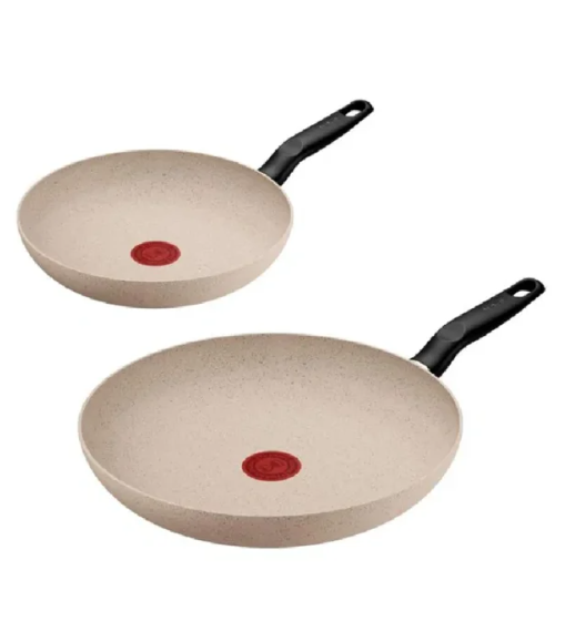 Tefal - Beige Frypan Set 2 pcs