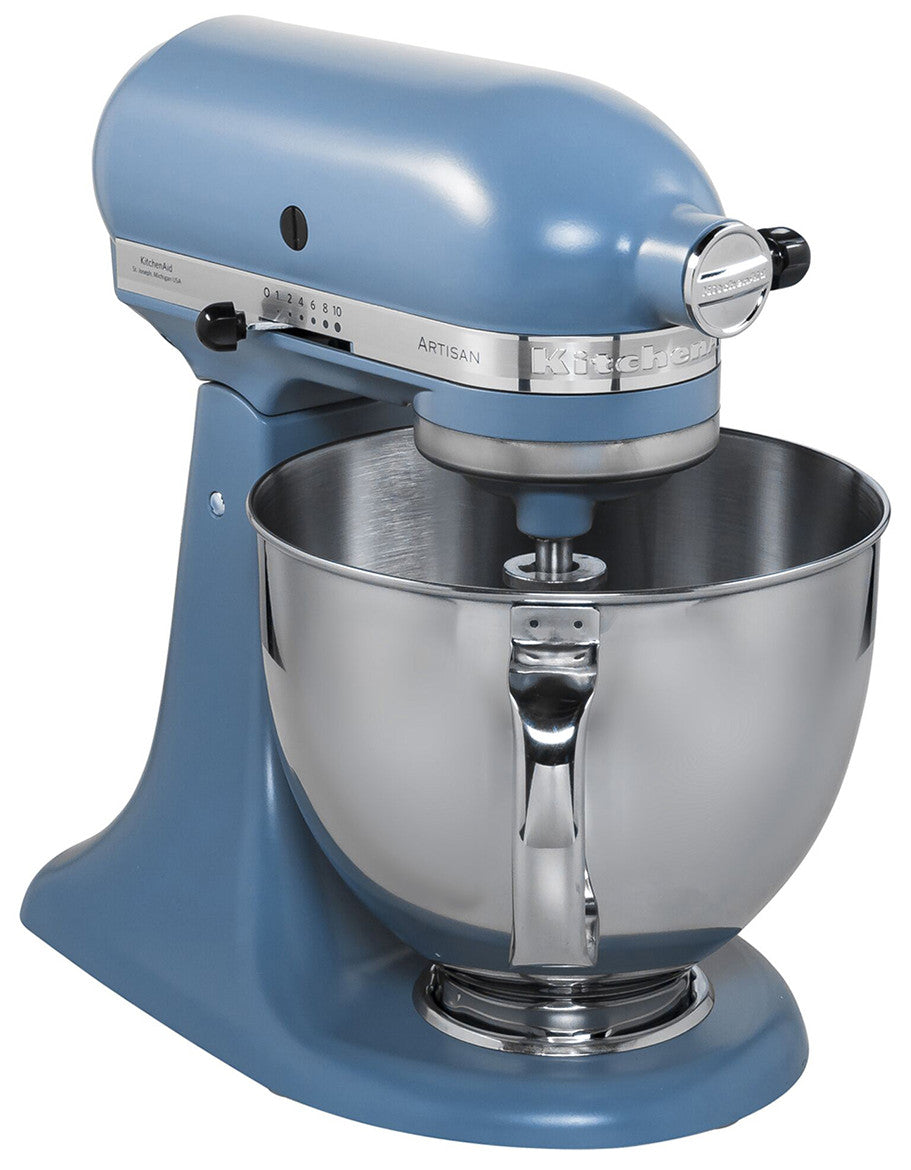 KitchenAid Mixer Tilt-Head 4.8l Artisan Blue+ 3 L Bowl + Flex edge Beater